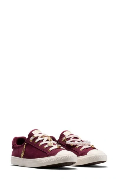 Converse Chuck Taylor® All Star® Dainty Lucky Charms Sneaker In Burgundy