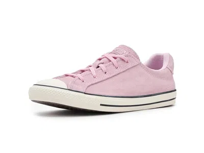 Converse Chuck Taylor All Star Dainty Lucky Tonal Suede Low Top In Pink