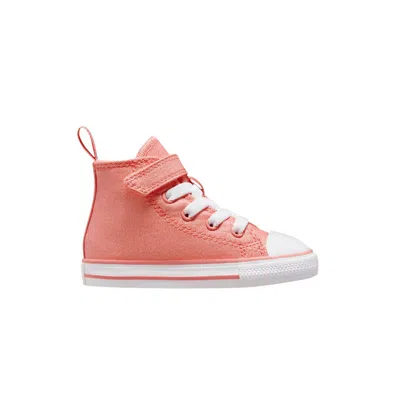 Pre-owned Converse Chuck Taylor All Star Easy-on High Td 'iridescent' | Pink | Infant Size 4