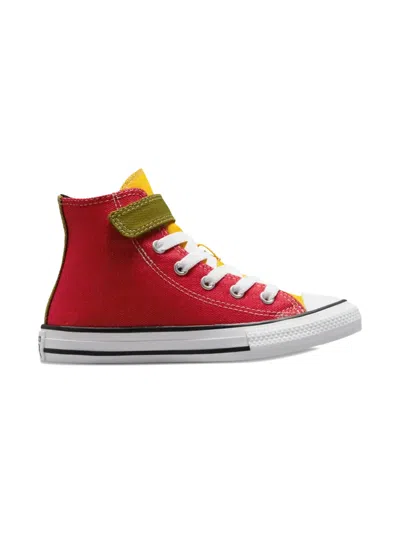Converse Kids' Chuck Taylor All Star Easy-on High-top Sneakers In Red