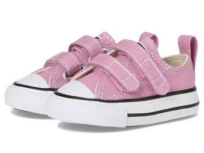 Converse Chuck Taylor All Star Easy On (infant/toddler) Kid's Shoes Cliffside Rose : 10 Toddler M, Canvas In Pink