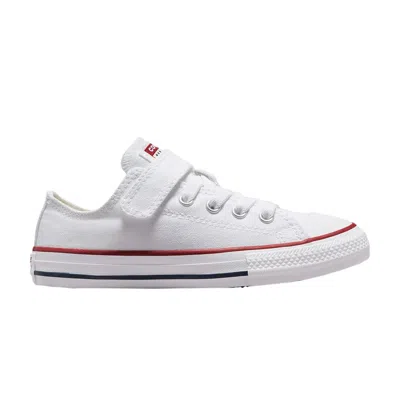 Pre-owned Converse Chuck Taylor All Star Easyon 1v Low Gs 'white' | Kid's Size 1.5