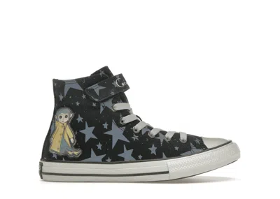 Pre-owned Converse Chuck Taylor All Star Easyon Hi Laika Coraline Other World Sneakers In Black/lotus Pink/thunder Glaz In Multi