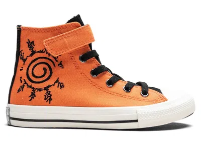 Pre-owned Converse Chuck Taylor All Star Easyon Hi Naruto Sneakers In Pale Magma/black/golden Wren