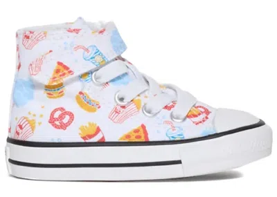 Pre-owned Converse Chuck Taylor All Star Easyon Hi Snacks Sneakers In White/amarillo/black