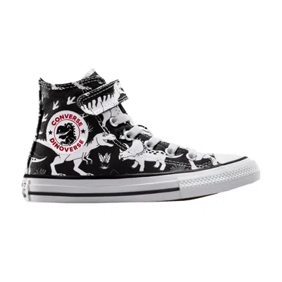 Pre-owned Converse Chuck Taylor All Star Easyon High Ps 'dino Party' | Black | Kid's Size 13