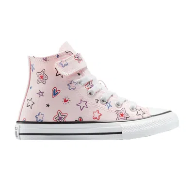 Pre-owned Converse Chuck Taylor All Star Easyon High Ps 'doodles - Pink Frosting' | Kid's Size 1.5