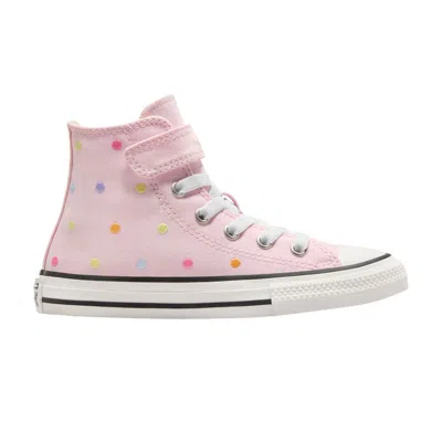 Pre-owned Converse Chuck Taylor All Star Easyon High Ps 'embroidered Polka Dots' | Pink | Kid's Size 2