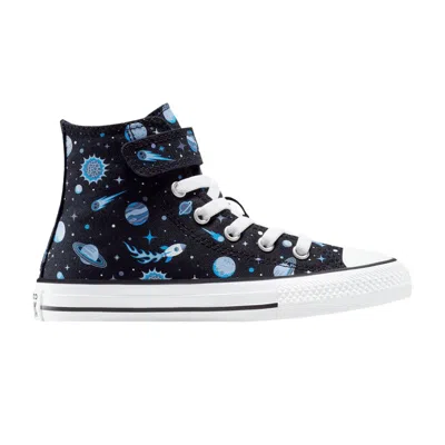 Pre-owned Converse Chuck Taylor All Star Easyon High Ps 'space Explorer' | Blue | Kid's Size 12