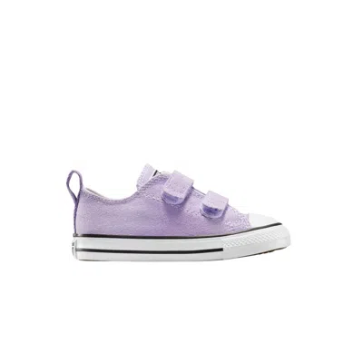 Pre-owned Converse Chuck Taylor All Star Easyon Low Td 'color Splash - Court Purple' | Infant Size 2