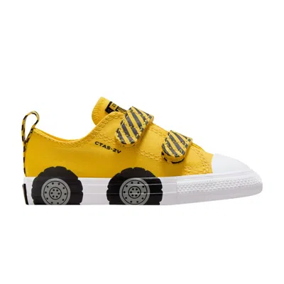 Pre-owned Converse Chuck Taylor All Star Easyon Low Td 'construction Truck' | Yellow | Infant Size 3