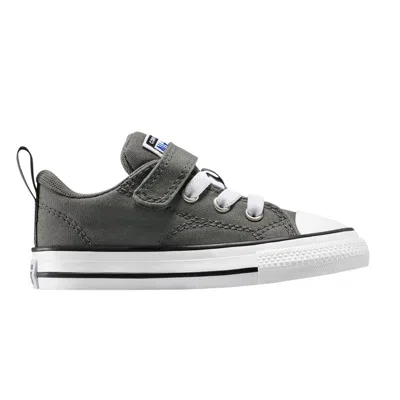 Pre-owned Converse Chuck Taylor All Star Easyon Low Td 'malden Street - Sharkskin' | Grey | Infant Size 5 In Gray