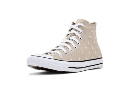 Converse Chuck Taylor All Star Embroidered Stars High-top Sandals Papyrus/egret/black : In Animal Print