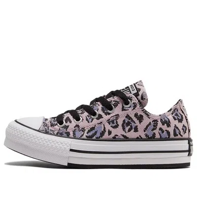 Converse Chuck Taylor All Star Eva Lift 'black Pink Purple' In Multi