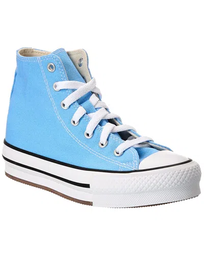 Converse Chuck Taylor All Star Eva Lift Canvas High-top Sneaker In Blue
