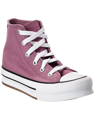 Converse Chuck Taylor All Star Eva Lift Canvas High-top Sneaker In Purple