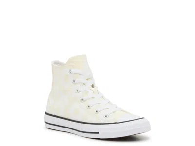 Converse Chuck Taylor All Star Eva Lift Hi Floral Hightop Sneaker Kids' In Egret White