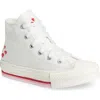 Converse Kids'  Chuck Taylor® All Star® Eva Lift High Top Platform Sneaker In White