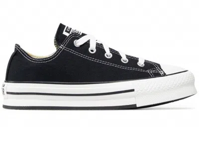 Pre-owned Converse Chuck Taylor All Star Eva Lift Ox Sneakers In Black/white