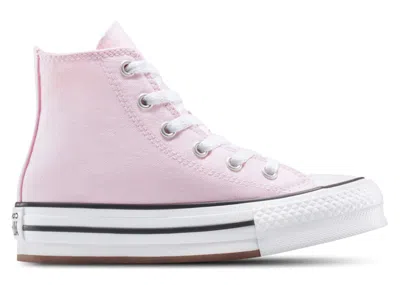 Pre-owned Converse Chuck Taylor All Star Eva Lift Platform Hi Sneakers In Sugar Berry/white/black In Multi