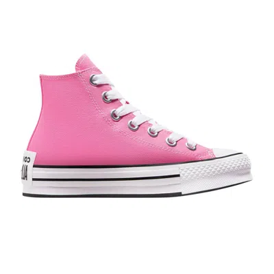 Pre-owned Converse Chuck Taylor All Star Eva Lift Platform High Gs 'sketch - Pink' | Kid's Size 5.5