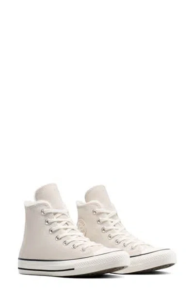 Converse Chuck Taylor® All Star® Faux Fur Lined High Top Sneaker In Pink