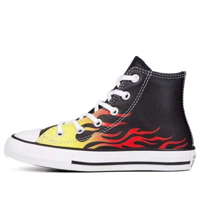 Converse Chuck Taylor All Star Flame Nero Mod 'black Red'
