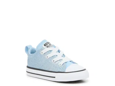 Converse Chuck Taylor All Star Glitter Madison Slipon Sneaker Kids' In Light Blue