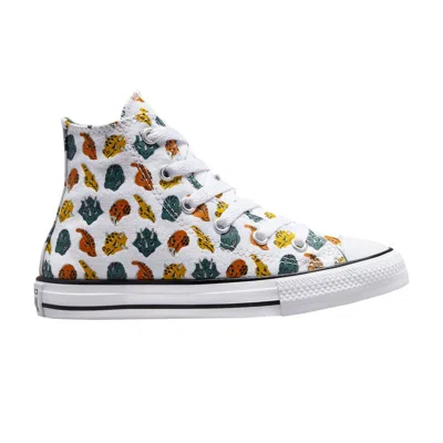 Pre-owned Converse Chuck Taylor All Star Gs 'dino Daze' | White | Kid's Size 13