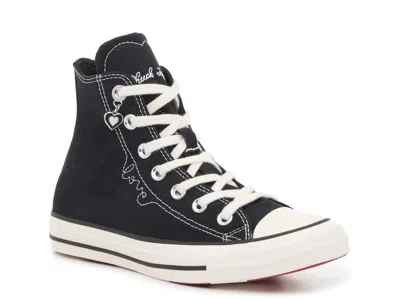 Converse Chuck Taylor All Star Hearts Hightop Sneaker In Black