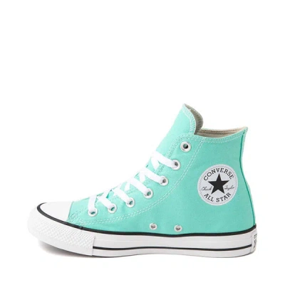 Converse Chuck Taylor All Star Hi A03796f Men's Teal White Skate Shoes Nr5013 In Green