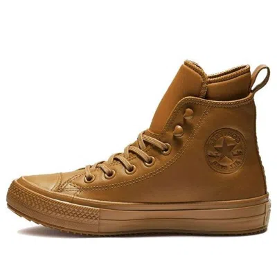 Converse Chuck Taylor All Star Hi Burnt Caramel Waterproof In Yellow