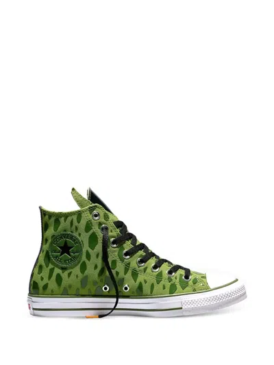 Converse Chuck Taylor All Star Hi Dragon Ball Z Sneakers In Green