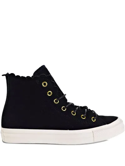 Converse Chuck Taylor All Star Hi Frilly Thrills "black" Sneakers