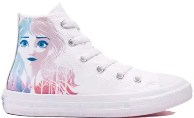 Pre-owned Converse Chuck Taylor All Star Hi Frozen 2 Sneakers In White In Multi