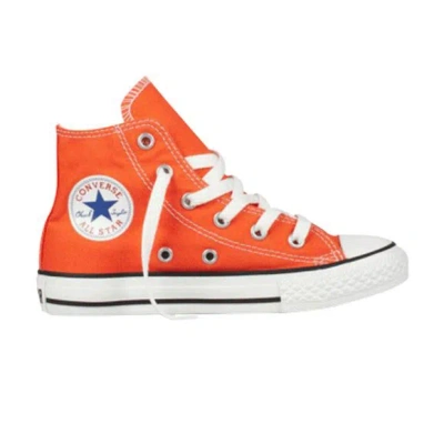 Pre-owned Converse Chuck Taylor All Star Hi Gs 'cherry Tomato' | Red | Kid's Size 12