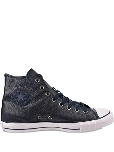 Converse Chuck Taylor All Star Hi "leather In Blue