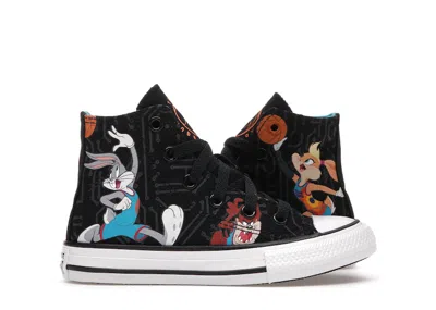 Pre-owned Converse Chuck Taylor All Star Hi Space Jam Sneakers In Blackwhite