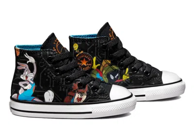 Pre-owned Converse Chuck Taylor All Star Hi Space Jam Sneakers In Blackwhite