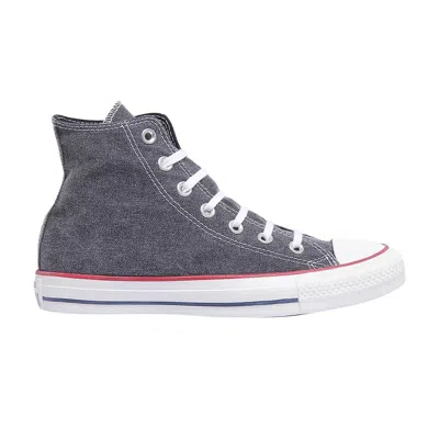 Pre-owned Converse Chuck Taylor All Star Hi 'stone Wash' In Black