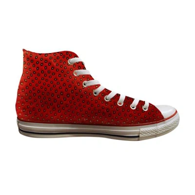 Pre-owned Converse Chuck Taylor All Star Hi 'strawberries' | Red | Men's Size 7