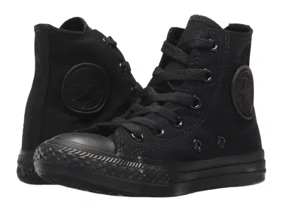 Converse Chuck Taylor All Star Hi Top Sneaker (little Kid) Boys Shoes Black/monochrome : 2.5 Little Kid M, Ca