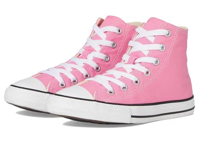 Converse Chuck Taylor All Star Hi Top Sneaker (little Kid) Boys Shoes Pink : 3 Little Kid M, Canvas