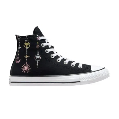 Pre-owned Converse Chuck Taylor All Star High 'alchemy Embroidery' In Black