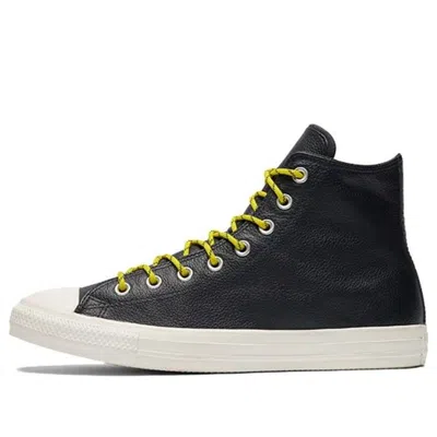 Converse Chuck Taylor All Star High 'bold Citron Egret' In Black