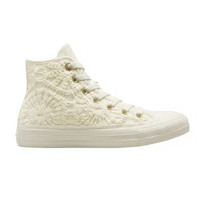 Pre-owned Converse Chuck Taylor All Star High 'daisy Cord' In Cream