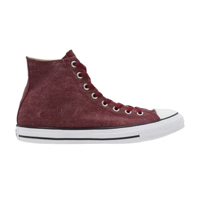Pre-owned Converse Chuck Taylor All Star High 'dark Burgundy' In Red