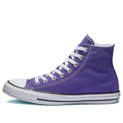 Converse Chuck Taylor All Star High 'electric Purple' In Blue