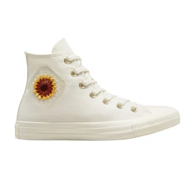 Pre-owned Converse Chuck Taylor All Star High 'festival Florals' In Cream