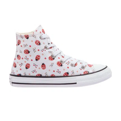 Pre-owned Converse Chuck Taylor All Star High Gs 'flowery Bugs' | White | Kid's Size 2.5